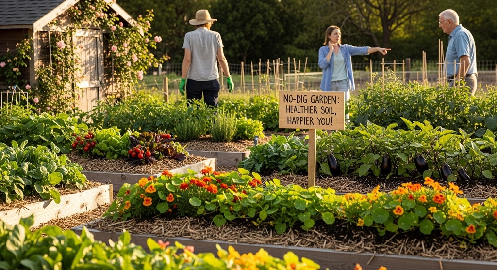 Is no-dig suitable for clay or sandy soil