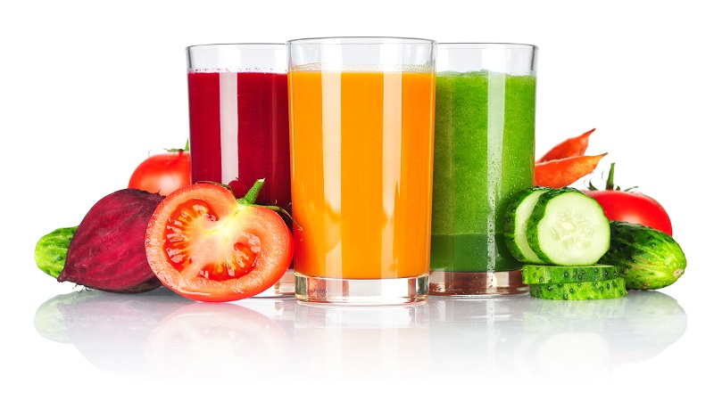 fruit and vegetable smoothies