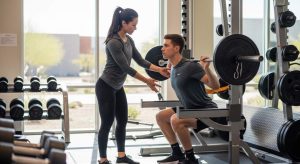 Lower-body strength training session focused on safety and mobility in Arizona