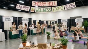 Holistic health practitioners and exhibitors at Cherry Hill wellness expo 2026