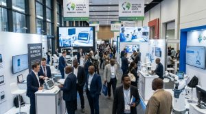 Medical device exhibitors showcasing innovations at World Health Expo Johannesburg October 2026